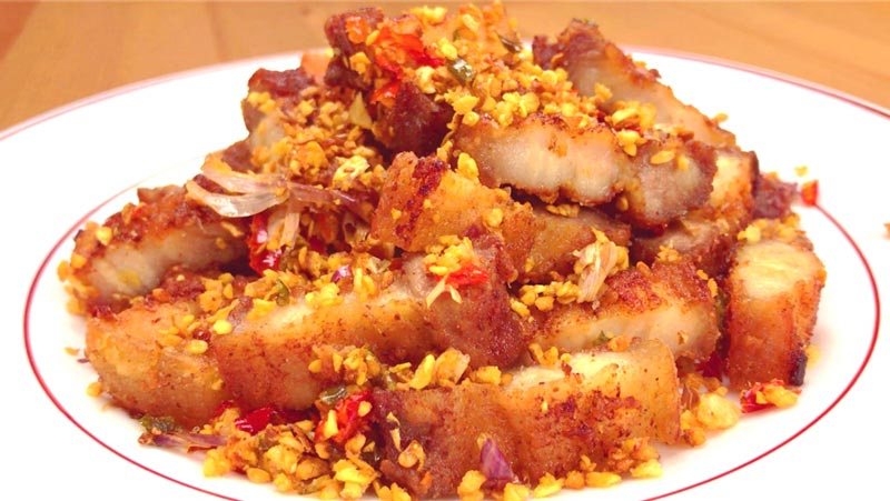 เมนูคั่วพริกเกลือ