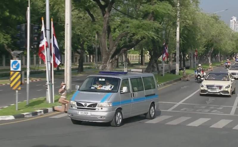 ขบวนเชิญพระศพ เจ้าฟ้าพัชรกิติยาภา