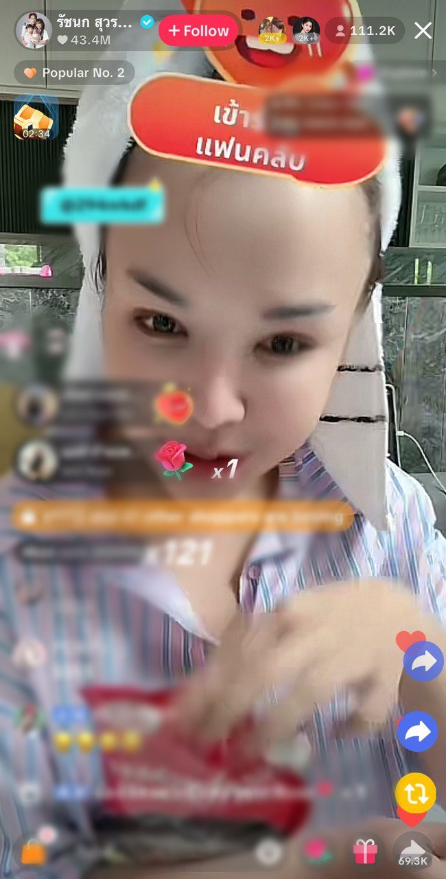 เจนนี่ ได้หมดถ้าสดชื่น ไลฟ์ขายของแก้เครียด ยอดขึ้นรัว ๆ ล่าสุดทะลุ 7 ล้าน