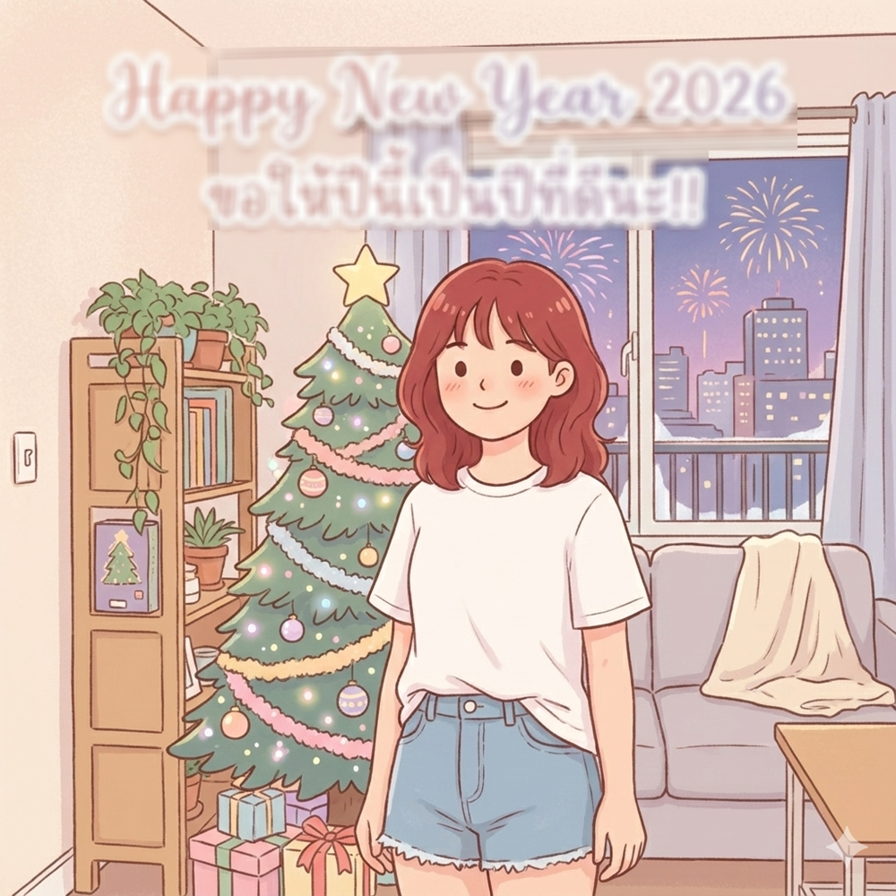 การ์ดปีใหม่ Gemini AI