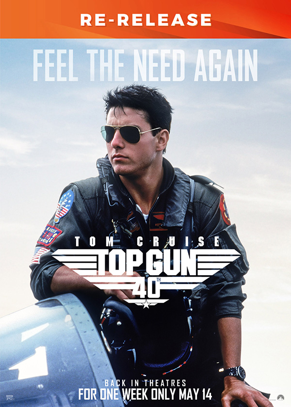 โปรแกรมหนังใหม่ พฤษภาคม 2569 Top Gun Re-release โปสเตอร์