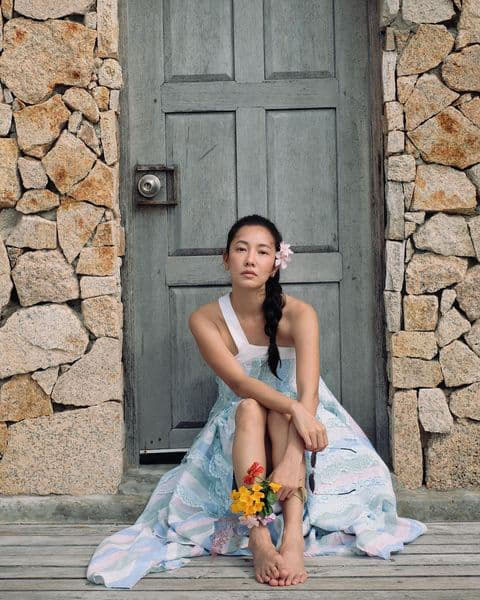 นุ่น วรนุช ชุดว่ายน้ำ