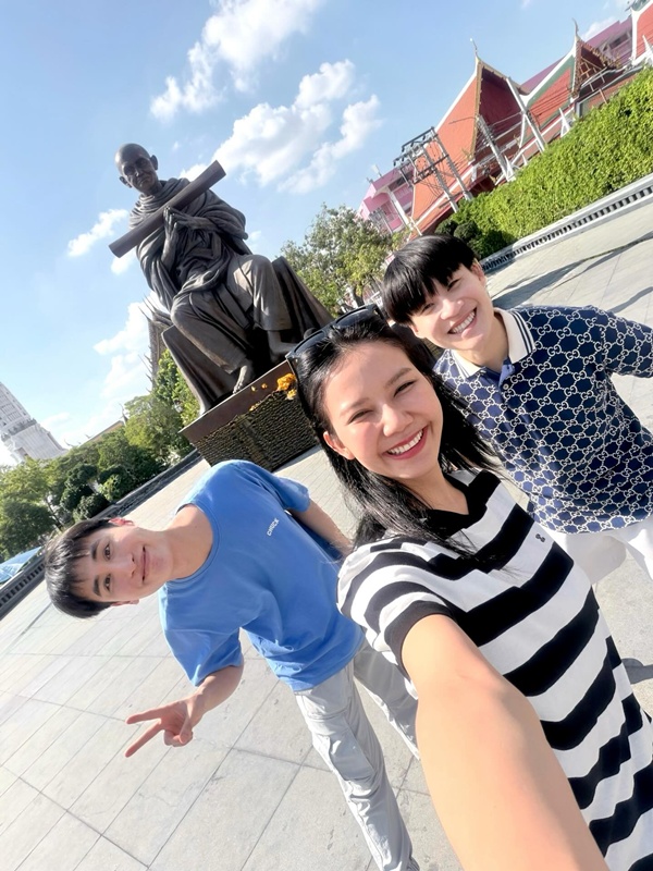 จ๊ะ นงผณี เที่ยวปีใหม่กับครอบครัว บิ๊ก อชิรพล