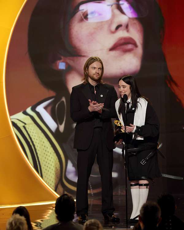 Billie Eilish O'Connell และ Finneas O'Connell ผลรางวัล Grammy Awards 2026 งานประกาศรางวัล Grammy Awards 2026 ข่าววงการเพลง