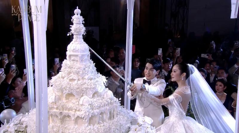 เค้กแต่งงาน แก้มบุ๋ม พีท