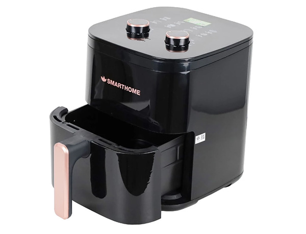 SMARTHOME รุ่น MV-1406 ความจุ 5.5 ลิตร หม้อทอดไร้น้ำมันยี่ห้อไหนดี 2569 หม้ออบลมร้อน เครื่องใช้ไฟฟ้า ทำอาหาร