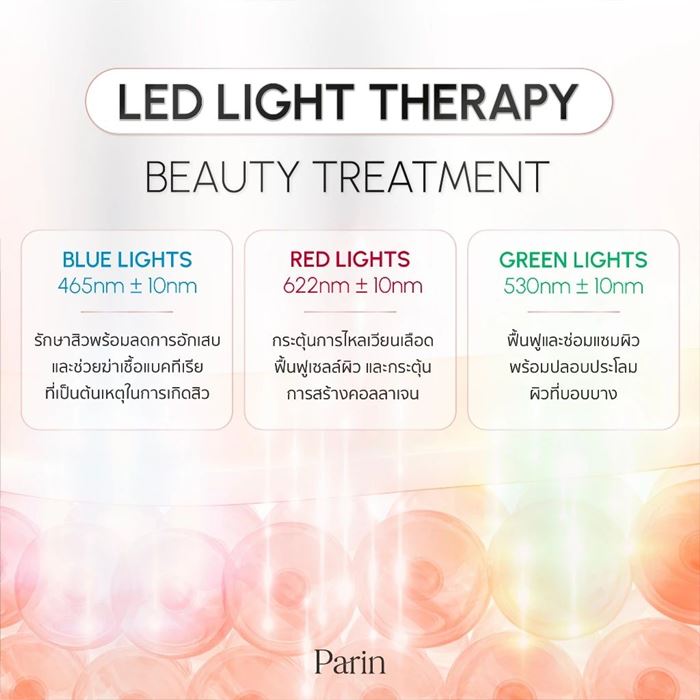 Parin Luxury Smooth Glow Set เครื่องนวดหน้ากู้ผิวใส