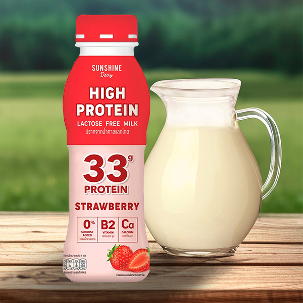 นมโปรตีนสูง Sunshine Daily High Protein