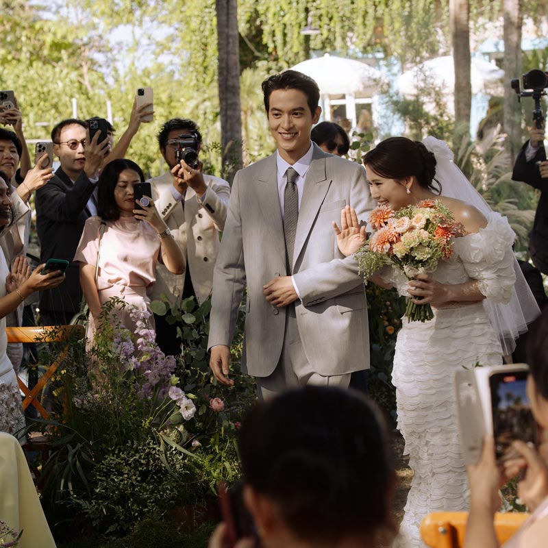 เจมส์ โฟม แต่งงาน