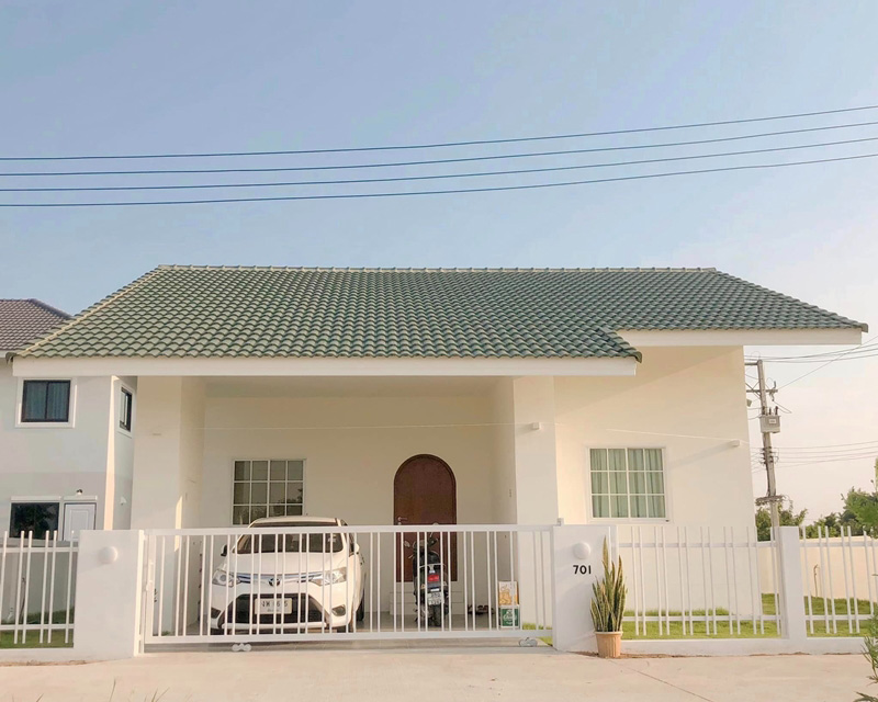 แบบบ้านชั้นเดียวหลังเล็ก 