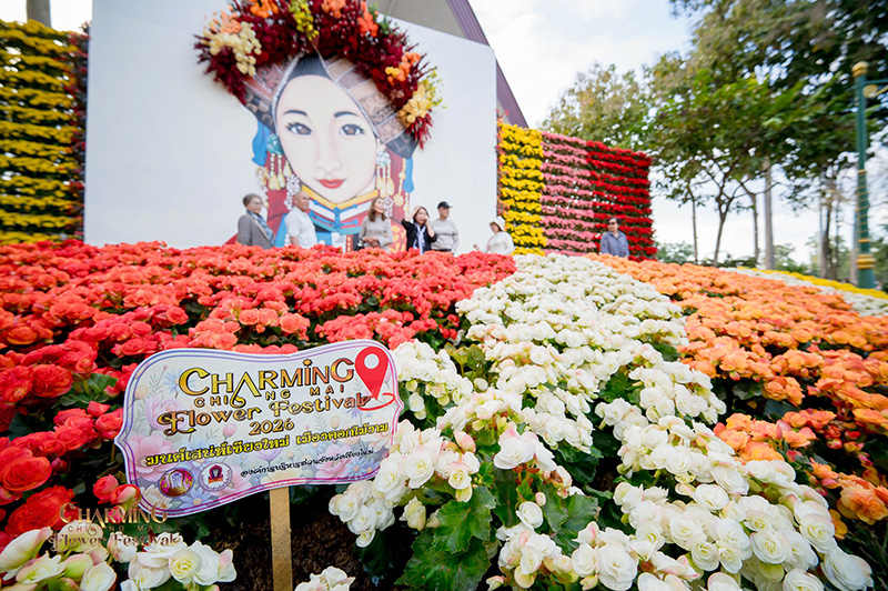 Charming Chiang Mai Flower Festival 2026