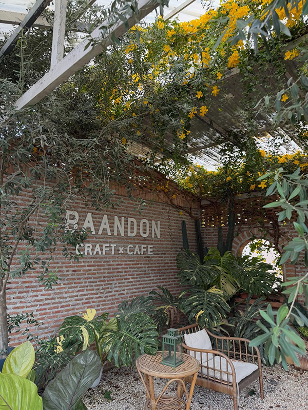 บ้านดอน คราฟท์ คาเฟ่ ร้านคาเฟ่ในสวน