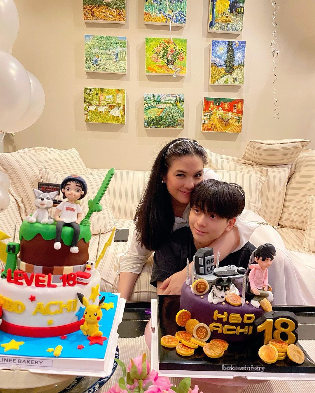 น้องอชิ ลูกชาย ฟลุค โบ