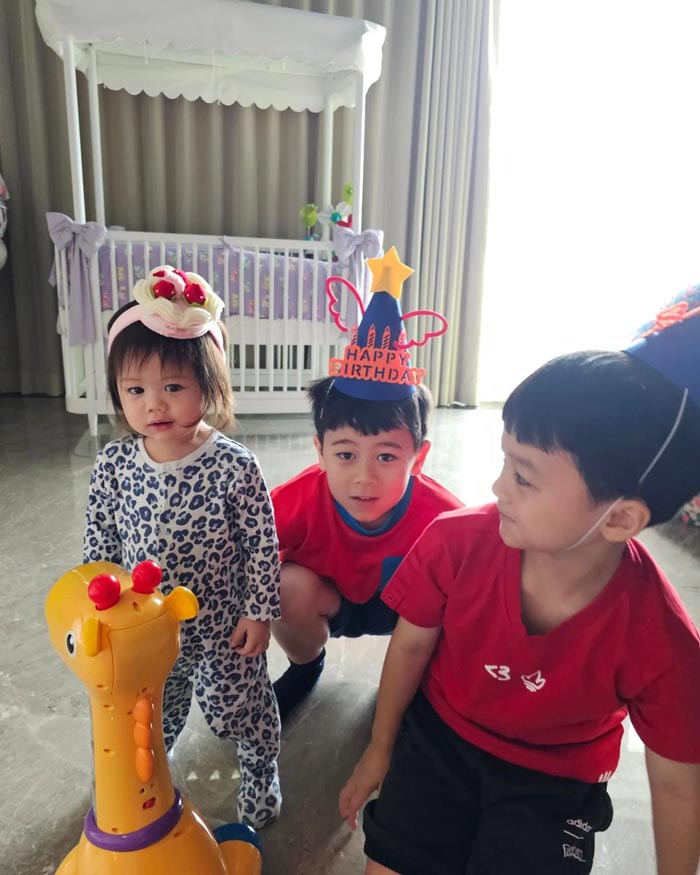 น้องแอบิเกล ลูกสาว ชมพู่ อารยา