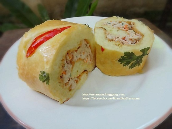 ขนมปังไส้ทูน่ามายองเนส