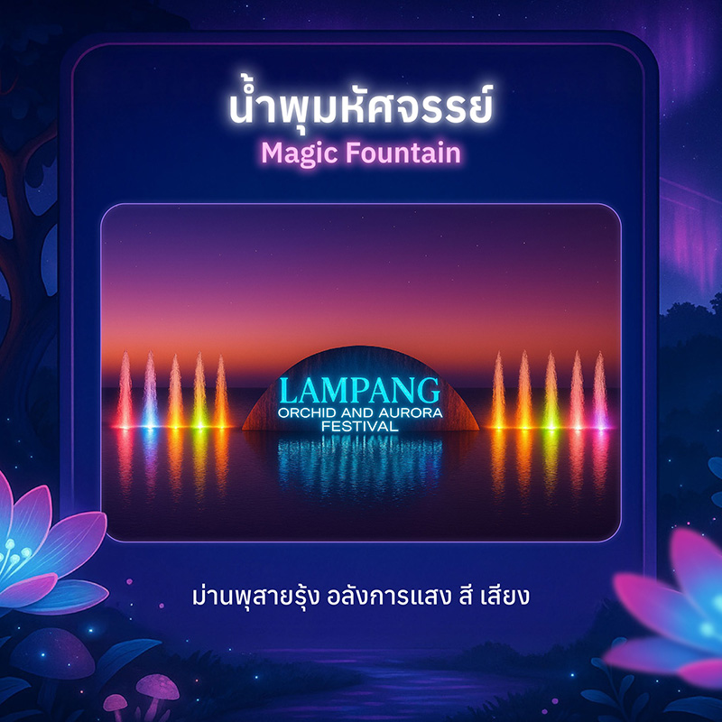 Lampang Orchid & Aurora Festival
