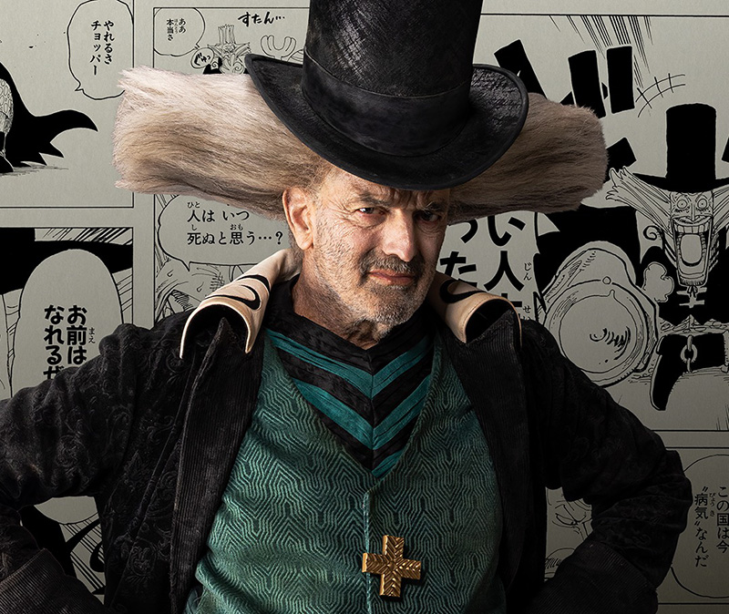 มาร์ค แฮร์ลิค (Mark Harelik) รับบท ดร. ฮิลรุค ใน One Piece Season 2 (2026) Into the Grand Line ซีรีส์ Netflix นักแสดงนำ