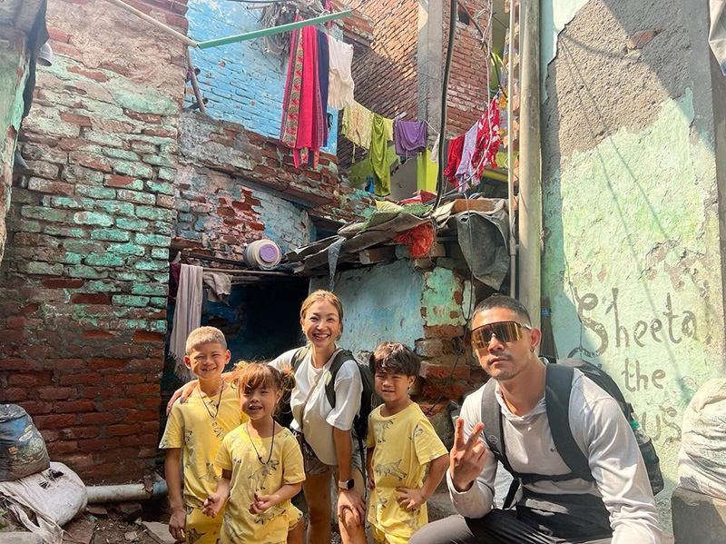 ฮารุ สุประกอบ ยกครอบครัวไปออกทริปเที่ยว 