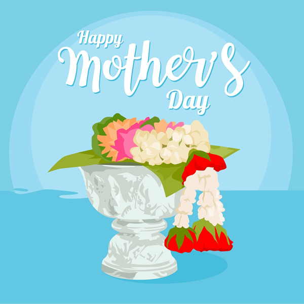 มาลัยมะลิ ดอกไม้วันแม่แห่งชาติ