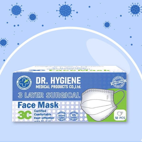 หน้ากากอนามัยทางการแพทย์ Dr.Hygiene