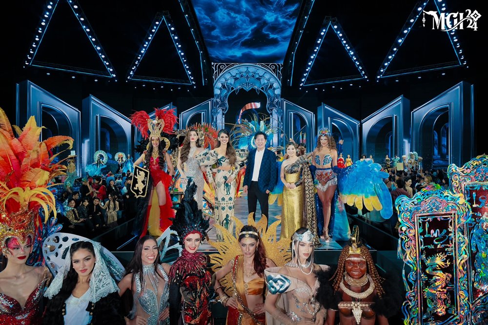 หลิน มาลิน กับชุด มนตราแห่งจันทรคราส ในการประกวดรอบชุดประจำชาติ Miss Grand International 2024