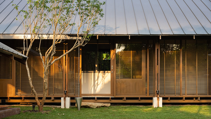 บ้านเจียงแสน บ้านไม้สตไล์พื้นถิ่น