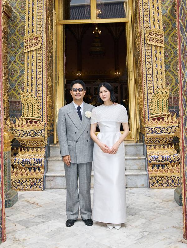 แทน ลิปตา - พราว อรณิชา ควงคู่วิวาห์หวาน