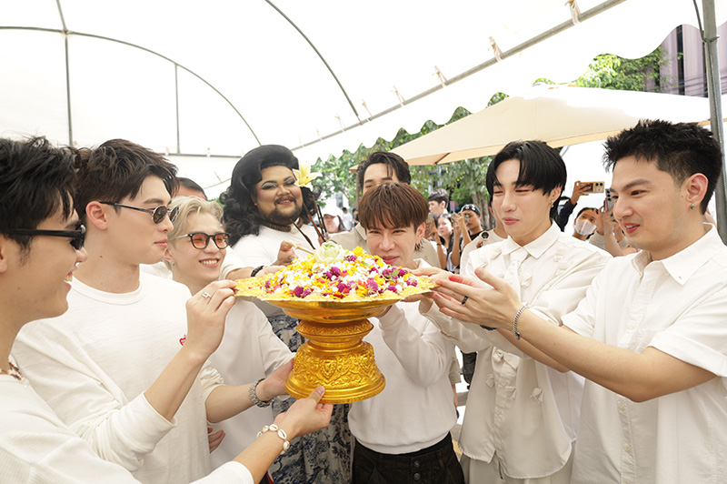 งานบวงสรวงหนัง พี่นาค 5 บรรยากาศ