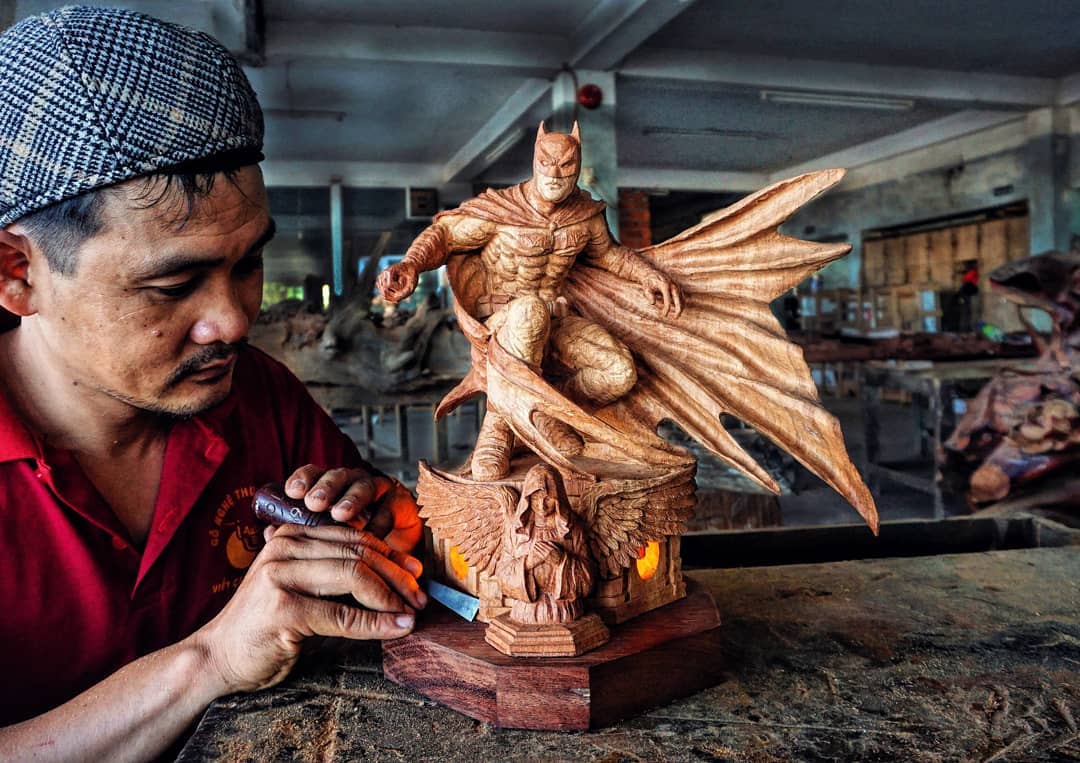 แกะสลักไม้