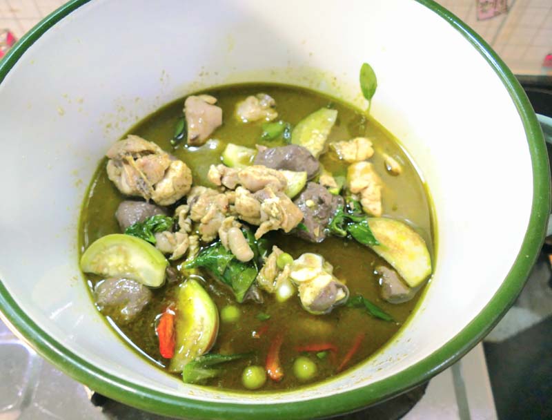 แกงเขียวหวานไก่