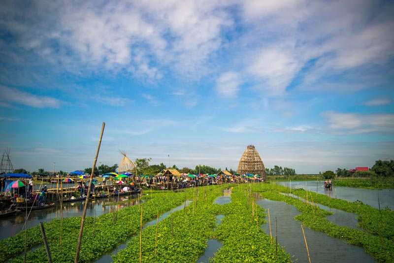 ตลาดน้ำใกล้กรุงเทพฯ