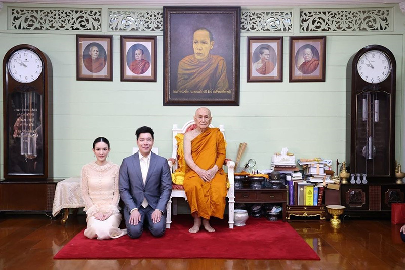ก้อง กรุณ แต่งงาน ปลื้มปีติ กรมสมเด็จพระเทพฯ โปรดเกล้าฯ ประกอบพิธีสมรสพระราชทาน