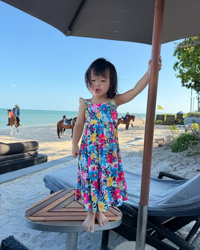  น้องเอลิเซีย ลูกสาว แพทริเซีย โน้ต วิเศษ  