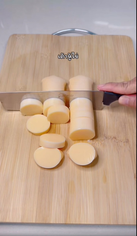 เต้าหู้ไข่ผัดกุ้งเทริยากิ เมนูเต้าหู้ไข่ สูตรอาหาร