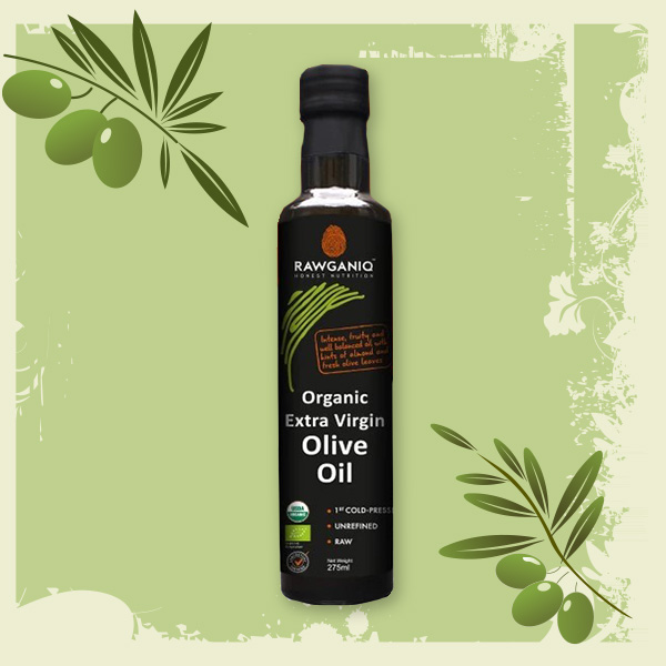 Rawganiq Organic Extra Virgin Olive Oil น้ำมันมะกอกสกัดเย็น ยี่ห้อไหนดี 2026 น้ำมันมะกอก ทำอาหาร