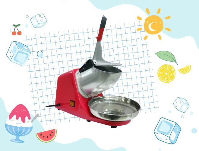 เครื่องทำน้ำแข็งไสไฟฟ้า KASHIWA BH-9270  เครื่องทำบิงซู เครื่องครัว เครื่องใช้ไฟฟ้า