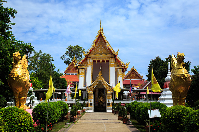 วัดขอหวย 2568 วัดเสาธงทอง จังหวัดนนทบุรี
