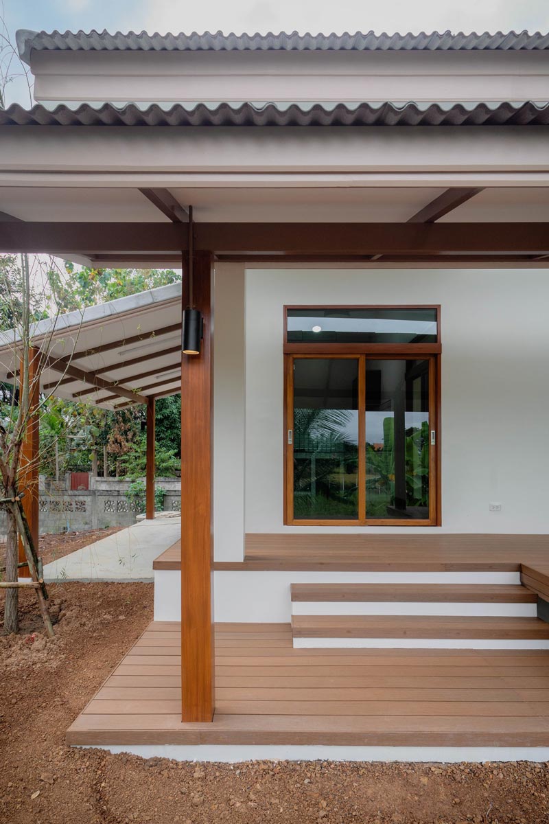 บ้านชั้นเดียวมินิมอล