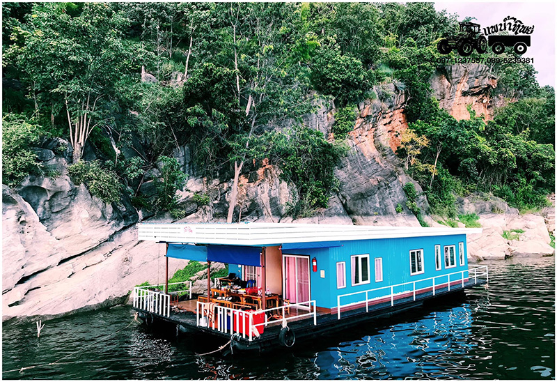 ที่พักล่องแพ กาญจนบุรี