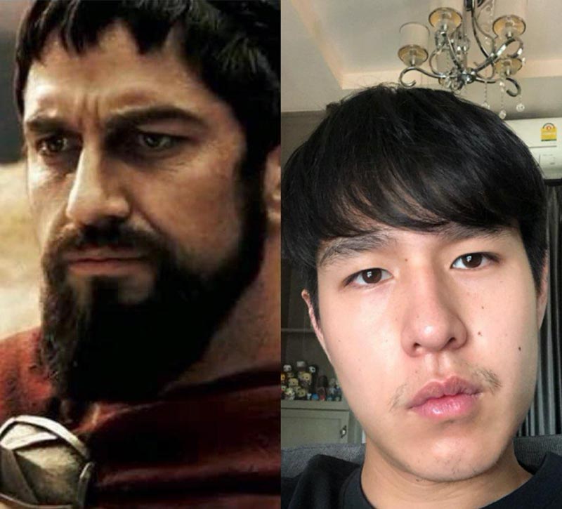 ดาราไว้หนวด