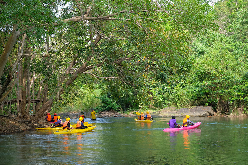 ล่องแก่งหนามมดแดง ที่เที่ยวเดือนมีนาคม 2569