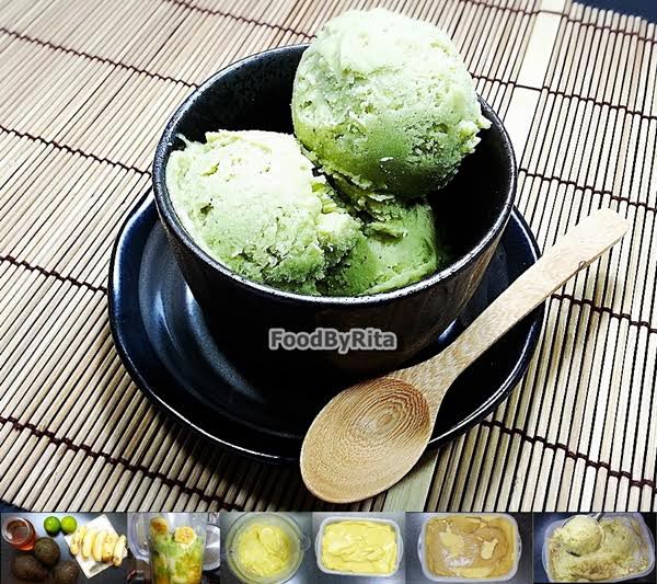 ไอศกรีมอะโวคาโดกล้วยไข่