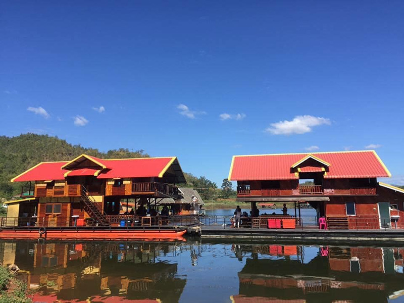 ที่พักล่องแพ กาญจนบุรี