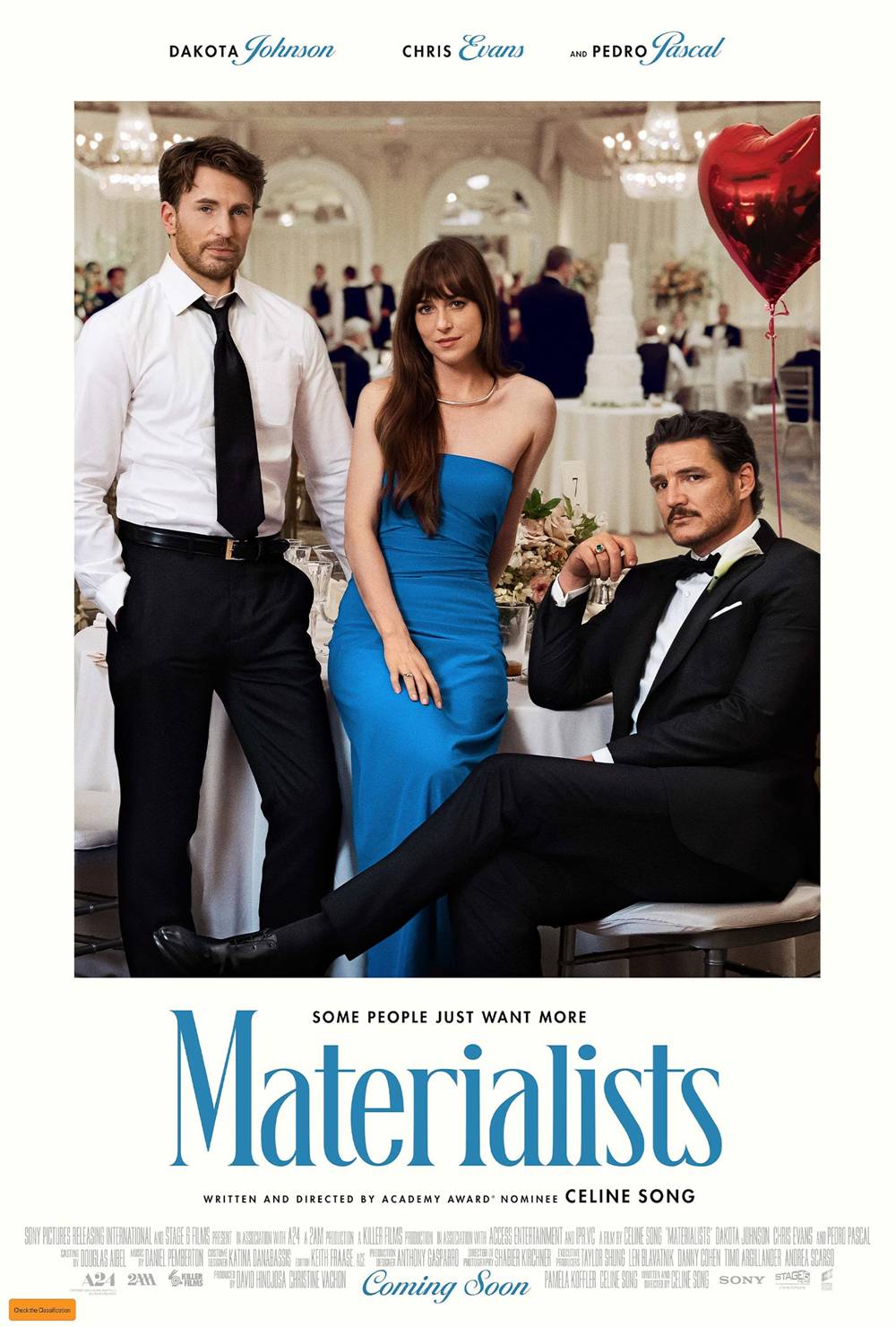 โปสเตอร์ Materialists รักแบบไหนที่ใจตามหา หนังใหม่ 2025