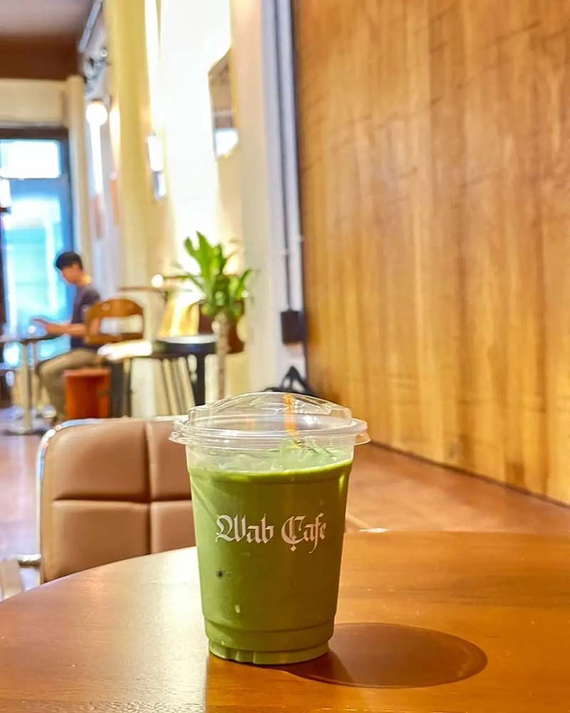 Wab Cafe คาเฟ่อุบล โฮชิโนะมัทฉะ