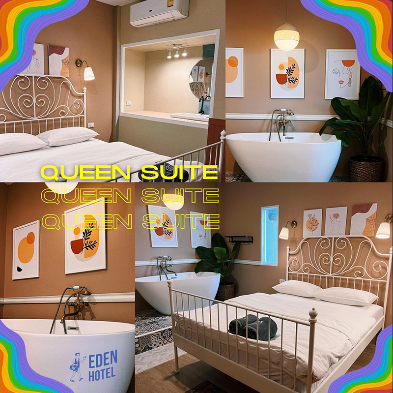 Eden Boutique Hotel ที่พักบางแสน