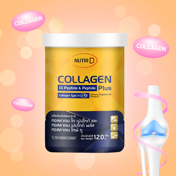 คอลลาเจน Nutri D Collagen Di Peptide & Peptide Plus Collagen Type II