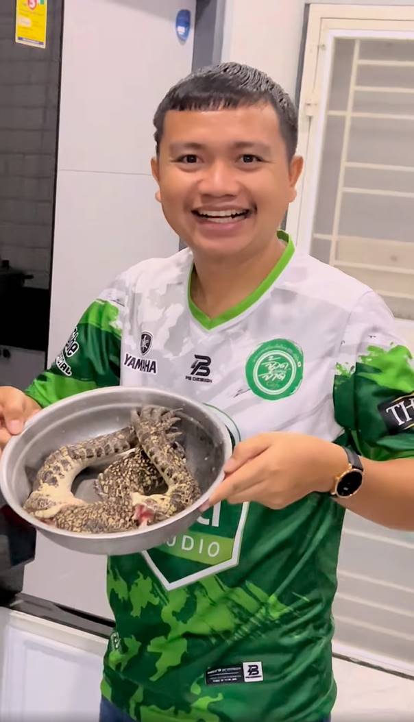 กระต่าย พรรณนิภา กินผัดเผ็ดจระเข้