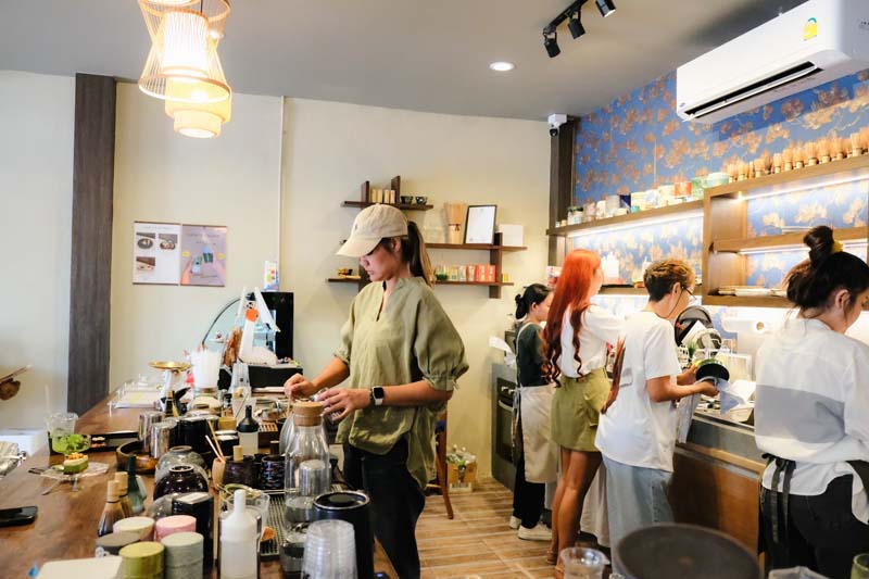 Camellia Matcha Space คาเฟ่มัทฉะสไตล์ญี่ปุ่นในพัทยา 