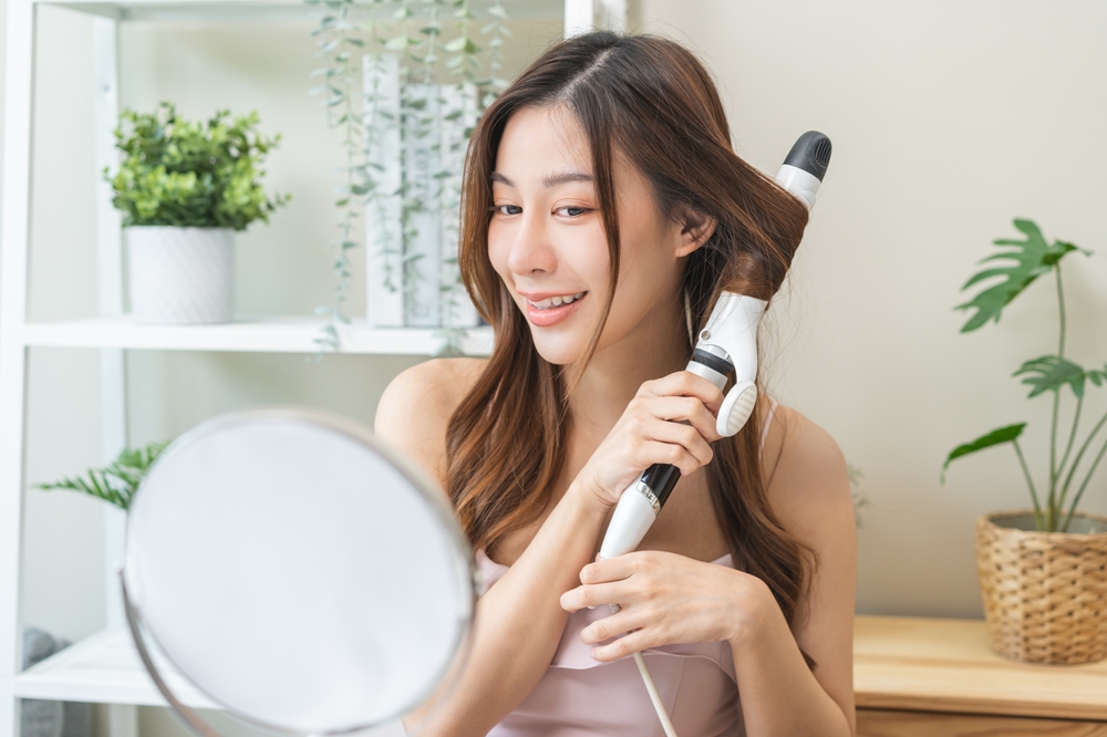 วิธีลอนผม